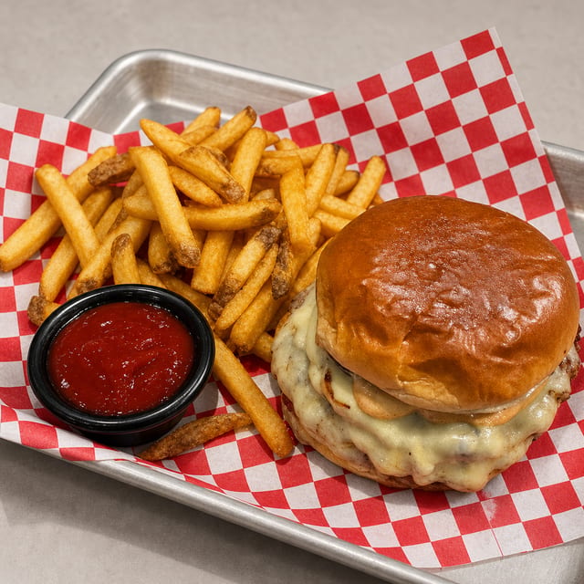 State Champ Burger.