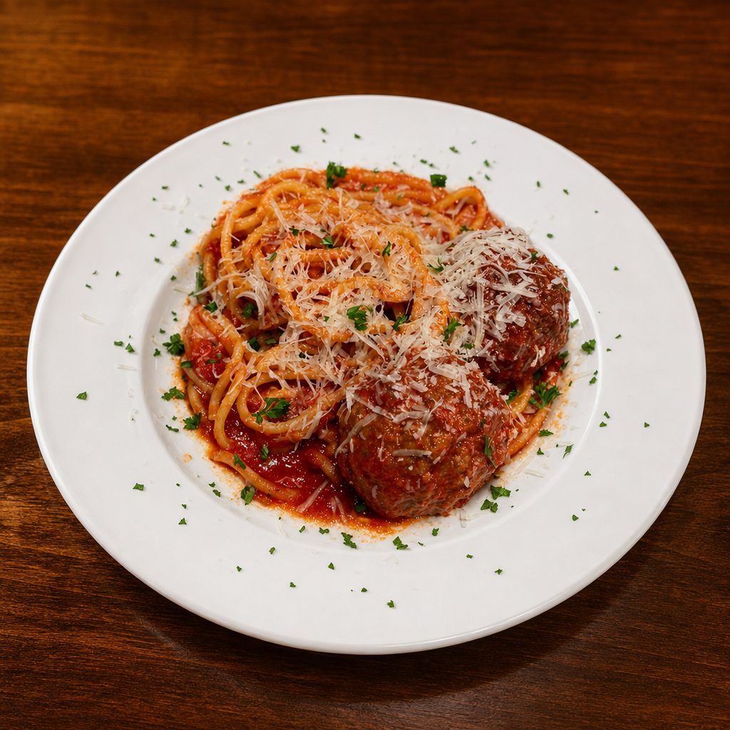 Meatball Bucatini.