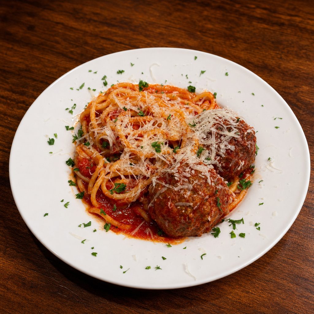 Meatball Bucatini.