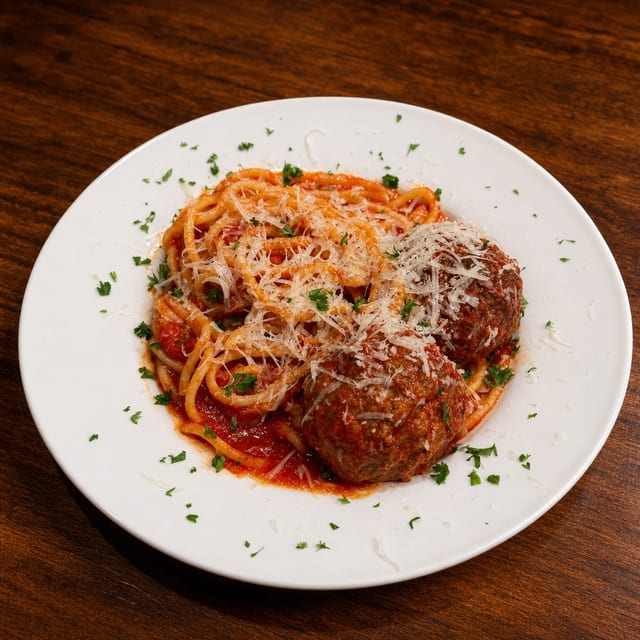 Meatball Bucatini.