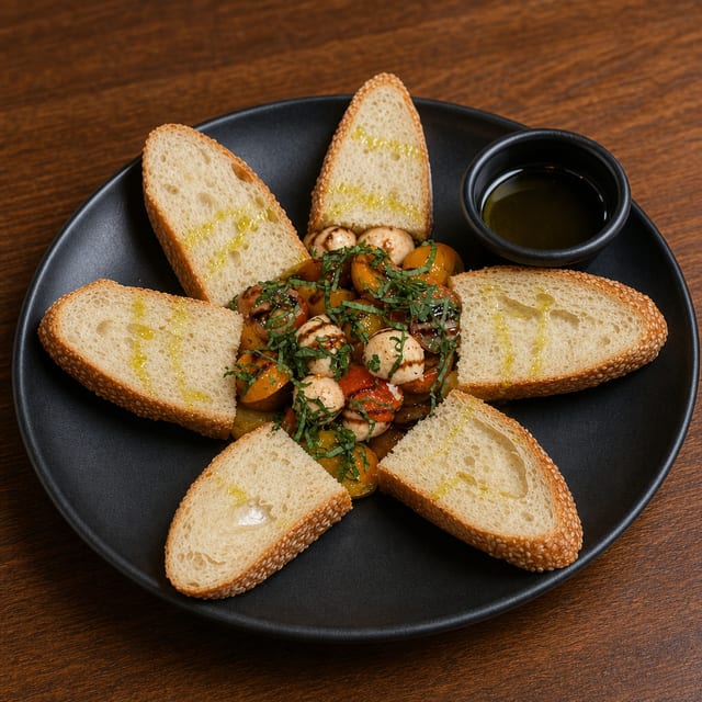 Bruschetta & Ciliegine.