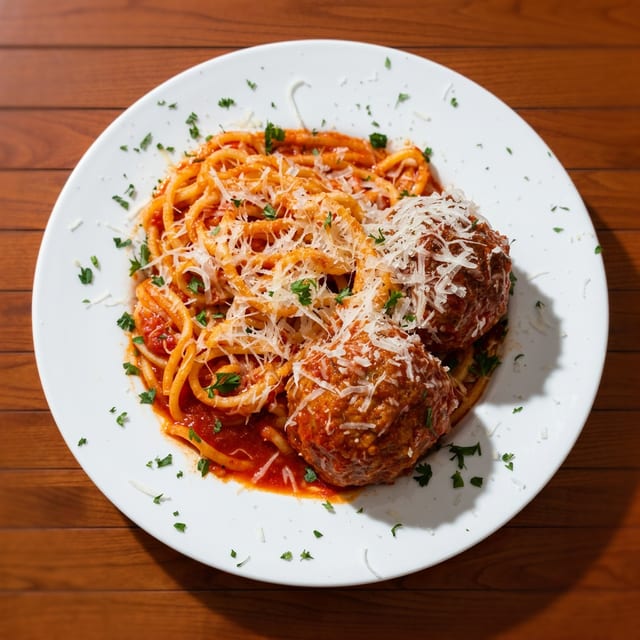 Meatball Bucatini.