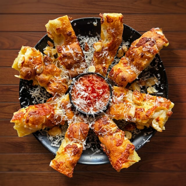 Garlic Bread & Marinara.