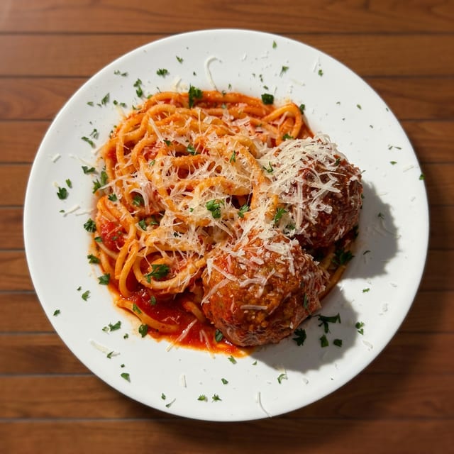 Meatball Bucatini.