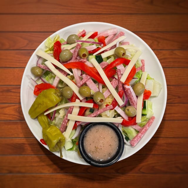 Serrano Antipasto Salad.