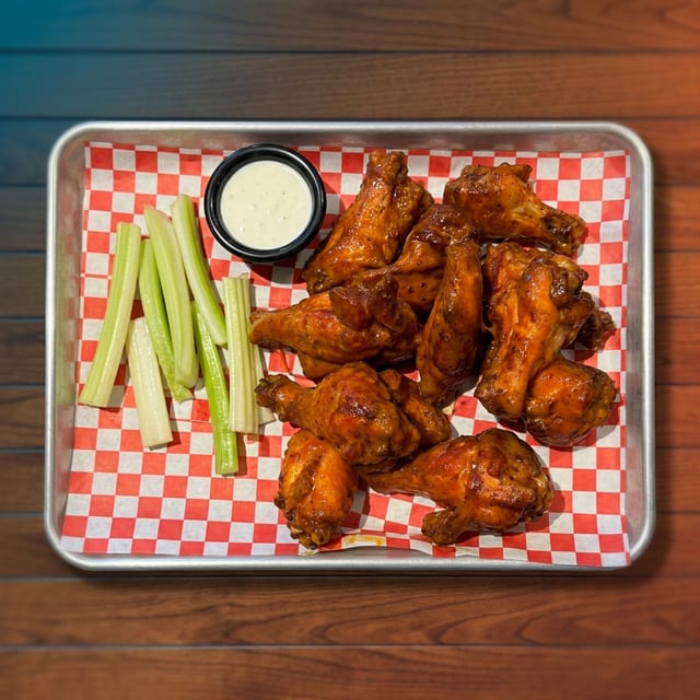 Smoked Chicken Wings.