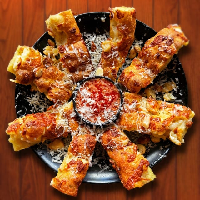 Garlic Bread & Marinara.