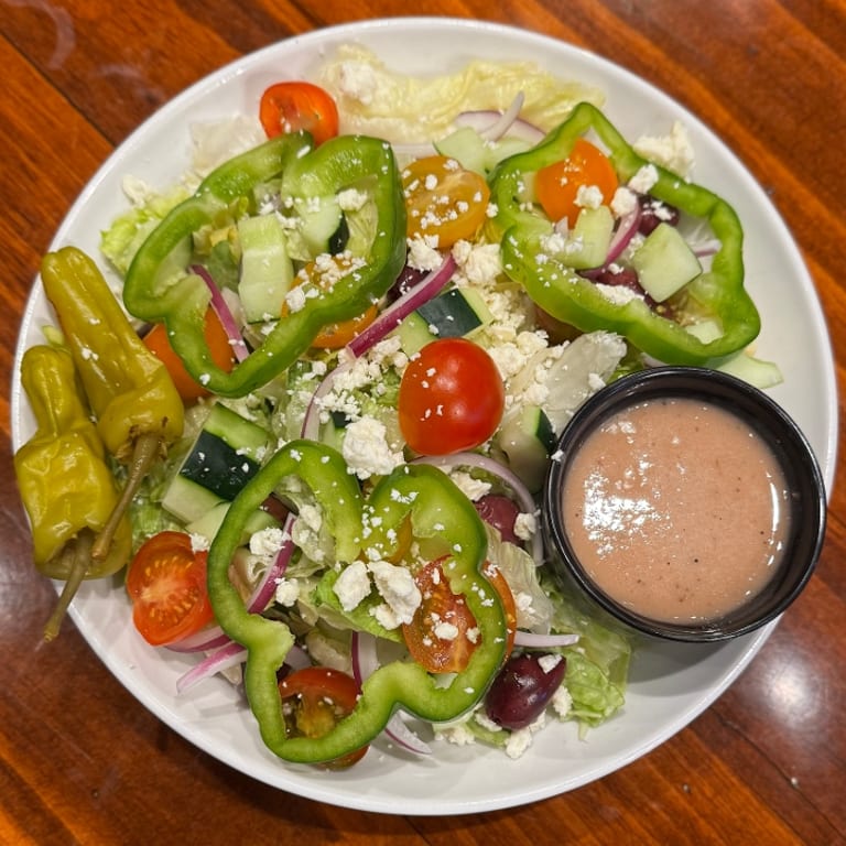 Delicious Greek Salad Awaits